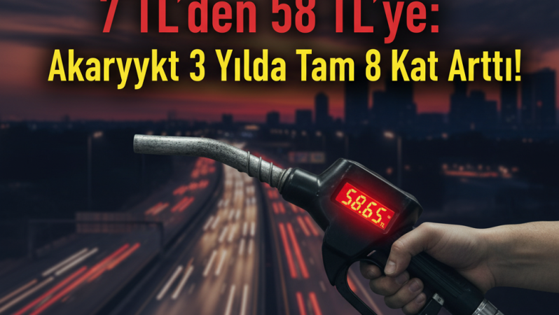 7 TL’den 58 TL’ye: A 3 Yılda Tam 8 Kat Arttı!